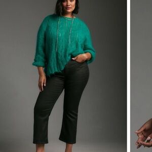 Anthropologie The Posey Stitchy Distressed Sweater